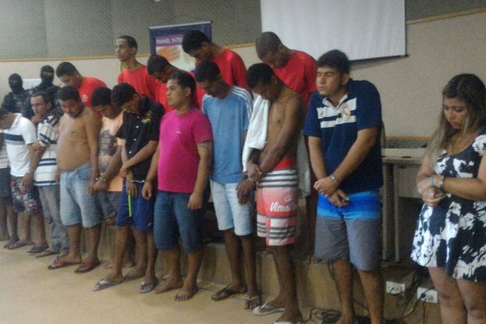 Integrantes de organização criminosa
