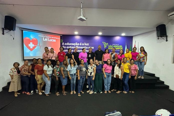 Secretaria de Educação de São Miguel dos Campos realiza curso de primeiros socorros para servidores