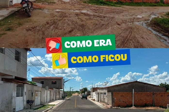 Com 7 km de pavimentação asfáltica, bairro Novo Horizonte vive uma nova realidade