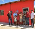 Prefeito Theobaldo Cintra entrega nova moradia pelo Programa Minha Casa Nova em Major Izidoro