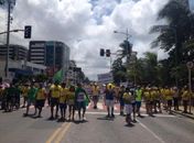 Manifestantes pedem impeachment de Dilma Rousseff e fim da corrupção
