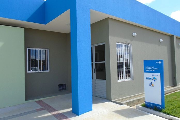 Unidade de saúde no Ouro Preto