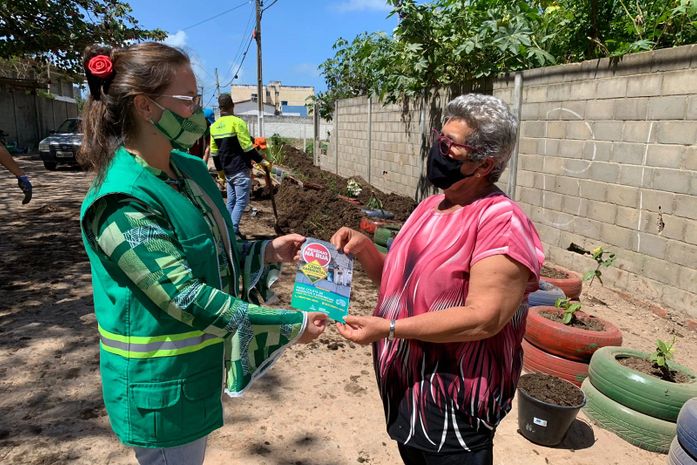 Em dois meses, educação ambiental da Prefeitura orientou mais de 8 mil pessoas