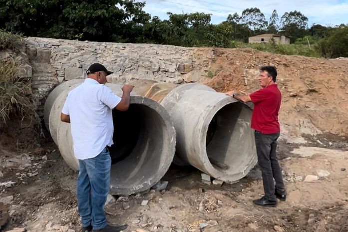 Prefeitura de Branquinha recupera ponte de acesso ao Assentamento Sapucaia