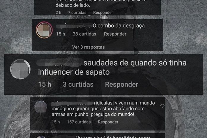 Influencer nas redes sociais, policial alagoana relata ataques após matéria na Folha de São Paulo