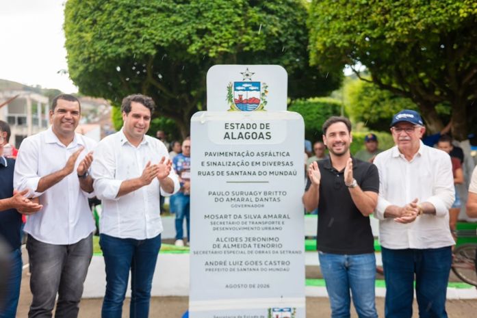 Prefeitura de Santana do Mundaú e Governo de Alagoas entregam 9 km de pavimentação asfáltica por meio do Pró-Estrada