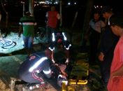 Acidente deixa ciclista ferido em São Miguel