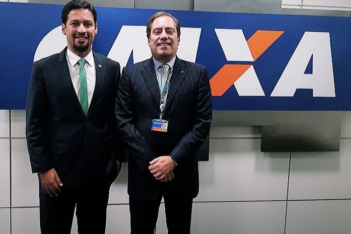 Rodrigo Cunha vai à Caixa pedir ajuda para o Pinheiro