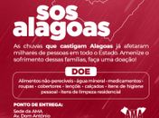 AMA recebe doações para municípios afetados pelas fortes chuvas 