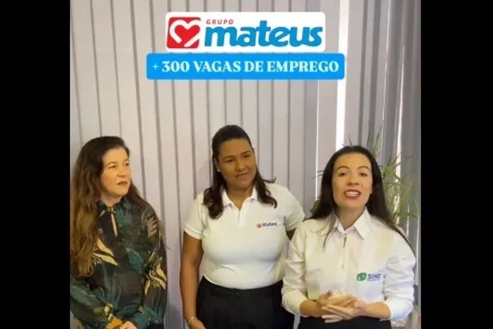 Sine abre mais de 300 vagas para trabalhar no Mix Mateus de Arapiraca