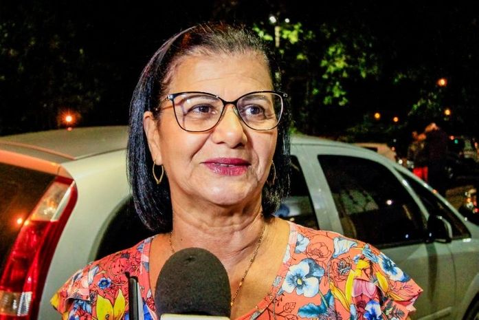 Maria Cicera Januário, moradora do Inocoop: “É um presente muito grande para nós”.