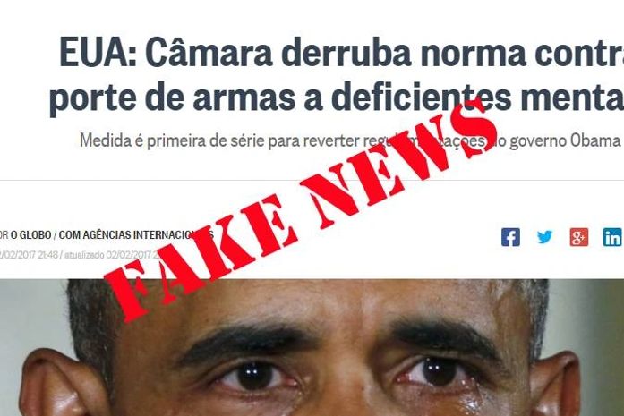 Porte de armas liberados para deficientes mentais americanos? Culpa do TRUMP? FAKE NEWS ALERT!