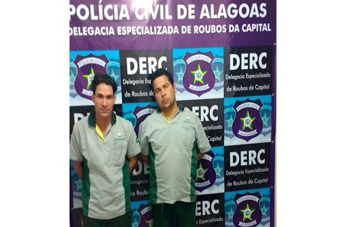 Adriano Félix e José Valter foi autuados por furto qualificado
