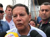 O vice-presidente da República Hamilton Mourão