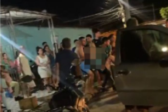 Vídeo: dez dias após deixar o tráfico, manicure é baleada dentro de casa no Vergel do Lago