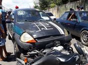 Acidente ocorreu no início da tarde deste sábado (11)