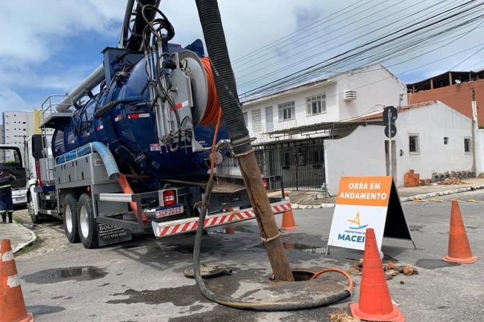 Infraestrutura retira 343 toneladas de entulhos das galerias de Maceió em outubro