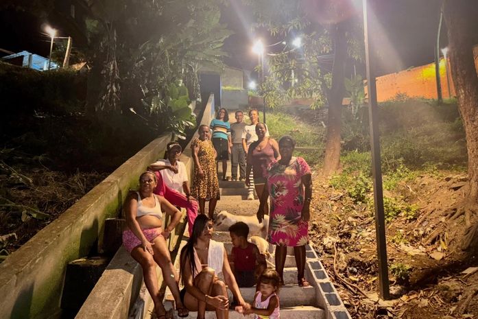 LED chega à comunidade do Biu pelo Brota na Grota