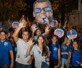 João Folha faz caminhada no bairro do Eustáquio Gomes