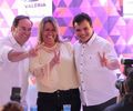 Luciano Barbosa, Ana Valéria e Ricardo Nezinho
