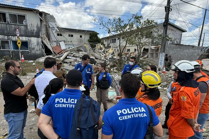 Polícia Científica indica possível epicentro da explosão em apartamento no Residencial Maceió I