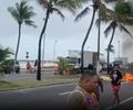 Moradores bloqueiam Avenida Assis Chateaubriand em protesto contra falta de energia em Maceió