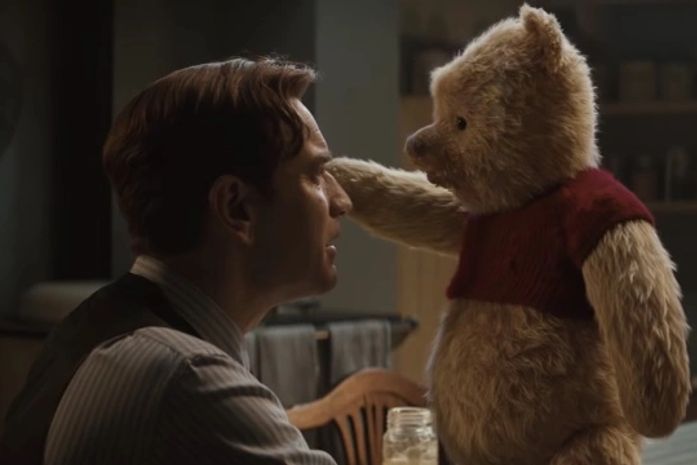 Ursinho Pooh ganha vida na lacrimosa fábula "Christopher Robin"