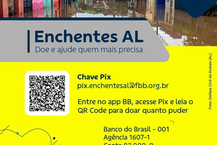 Banco do Brasil e Fundação BB realizam ação de apoio aos atingidos pelas chuvas em Alagoas