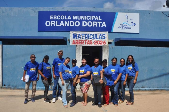 Porto de Pedras: educação promove “Mutirão do Saber: a escola de portas abertas” para resgatar alunos da rede municipal