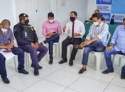 Prefeito em exercício Márcio Henrique participa de reunião com representantes do Sindguarda Alagoas