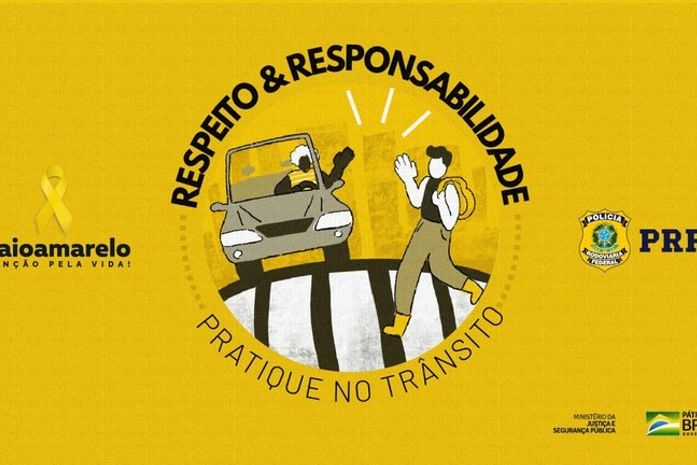 PRF inicia campanha Maio Amarelo neste sábado (1º)