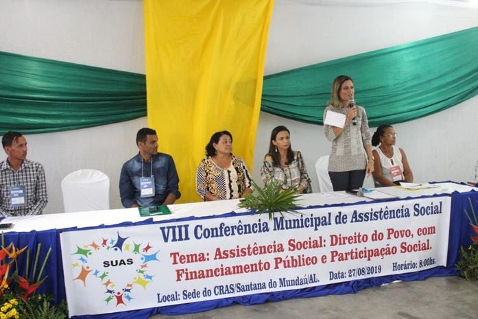 Prefeitura de Santana do Mundaú e Conselho Municipal realizam VIII Conferência de Assistência Social