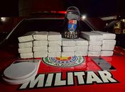 Homem é preso com 24,7 kg de maconha em apartamento; ele diz ter recebido R$ 500 para guardar a droga