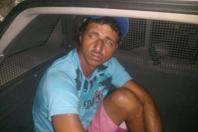 José Lenilson Vilela, 35 anos, tentou matar amigo de farra com revólver 32 (Foto: Cortesia PM)