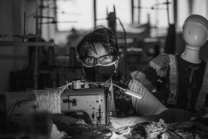 Fotos em preto e branco mostram São João de Campina Grande na pandemia