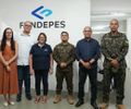 Fundepes recebe visita institucional do Exército Brasileiro e promove treinamento técnico