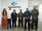 Fundepes recebe visita institucional do Exército Brasileiro e promove treinamento técnico