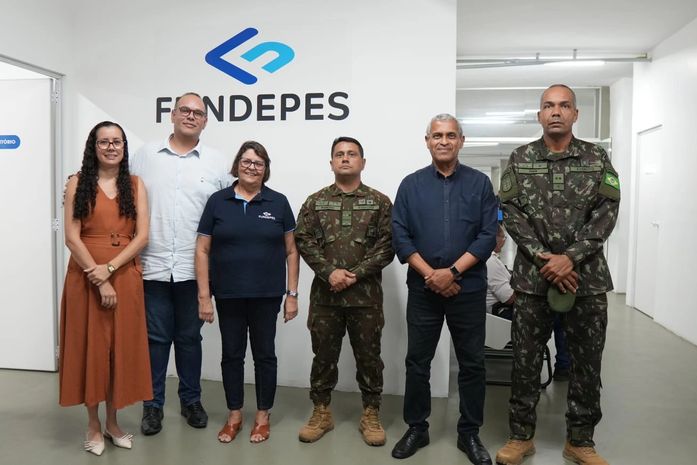 Fundepes recebe visita institucional do Exército Brasileiro e promove treinamento técnico