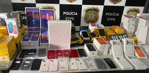 Loja de Maceió tem cerca de meio milhão em eletrônicos apreendidos por falta de notas fiscais