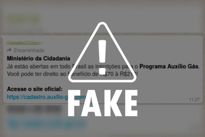 É falsa mensagem sobre liberação de "auxílio gás" para famílias afetadas pela pandemia