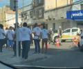 Vídeo: organizadores de ato contra concessão da Ceasa denunciam que PM impede acesso de manifestantes à frente da Assembleia Legislativa

