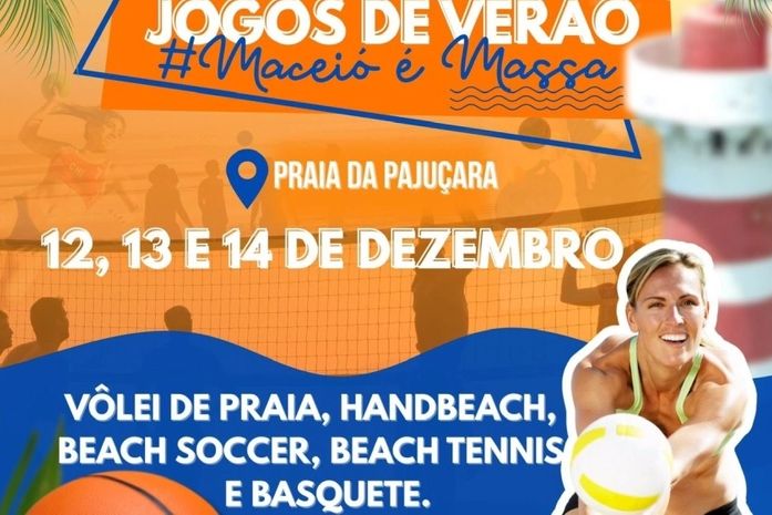 Jogos de Verão na orla de Pajuçara estão com inscrições abertas