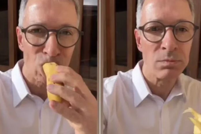 O governador e a banana com casca