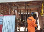 Dois trabalhadores ficam feridos após desabamento de laje em Maragogi
