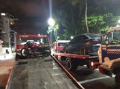 Veículos removidos na orla da Pajuçara