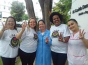 Candidatos à eleição do Coren fazem panfletagem em hospitais de Maceió