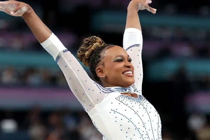 Rebeca Andrade conquista a prata na final do salto nos Jogos de Paris