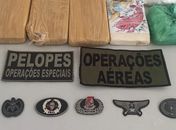 Material apreendido