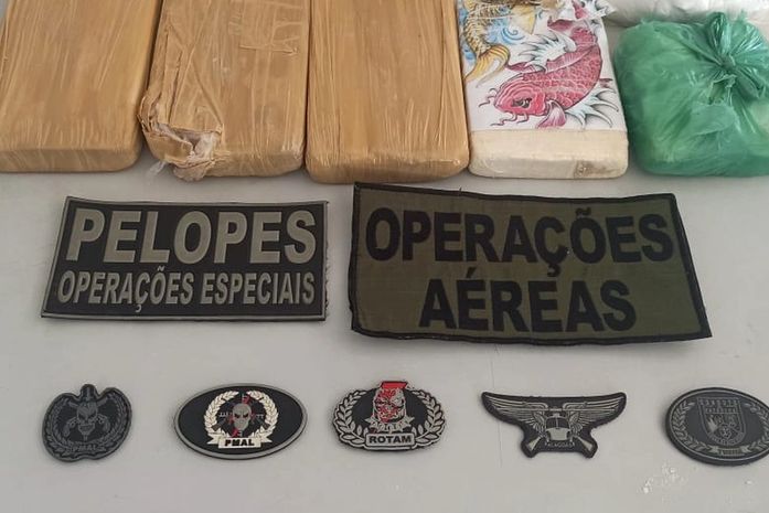 Material apreendido