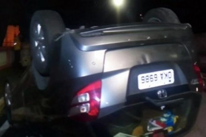 Acidente aconteceu nas proximidades da Praça Sinimbu; ninguém se feriu.